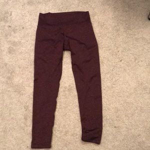 Maroon Leggings